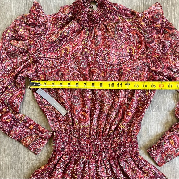 Misa Los Angeles Gianna Dress In Bohemian Paisley Size XS - Picture 5 of 16